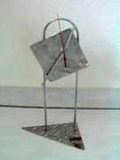 Quadrat von Bogen getragen