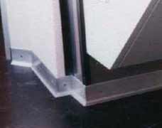 Aluminium Eckendetails