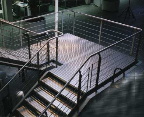 Treppe im Atrium der Neuco